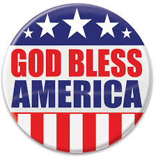 God Bless America 2" Button