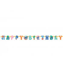 Lilo & Stitch 6ft. Jointed Letter Birthday Banner