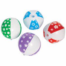 Inflatable 7" Mini Beach Balls