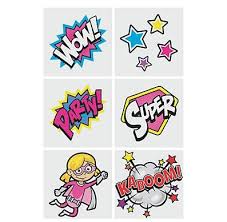 Superhero Girl Tattoos