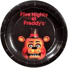 Five Nights at Freddy's 7" Paper Plates - 8ct.