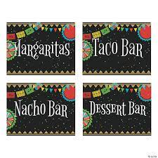 Fiesta Party Sign Set