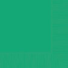 Festive Green Beverage Napkins - 100ct.