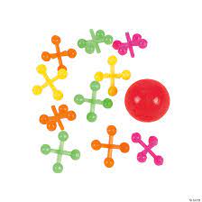 Neon Jacks & Balls Sets