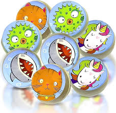 Character Bouncy Balls
