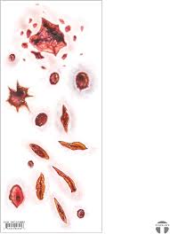 Shot & Stabbed Trauma Tattoo FX