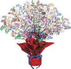 Birthday Gleam 'N Burst Centerpiece