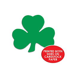 Shamrock Cutout 12"