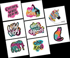 Wild Child Colorful Tattoos