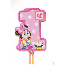 Minnie Mouse 1st Birthday Piñata - No Returns