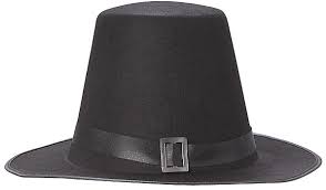Black Pilgrim Hat