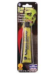 Slime Green Cream Makeup