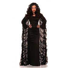 Back Chiffon Coffin Cape