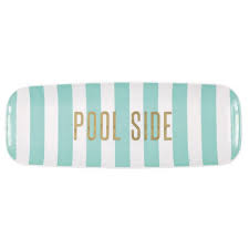 Poolside Striped Tray