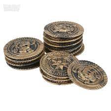 Antique Gold Pirate Coins