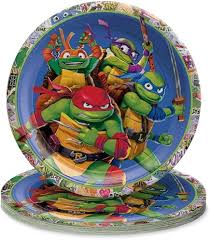 TMNT 9" Paper Plates - 8ct.