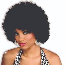 Black Afro Adult Wig