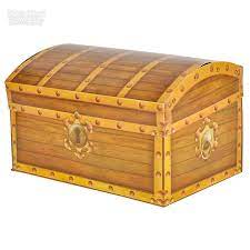 Cardboard Pirate Treasure Chest