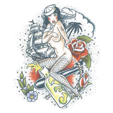 Sailor Extra Large Tattoo FX