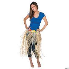 Flowered Adult Hula Skirt