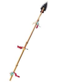 Feathered Bamboo Spear