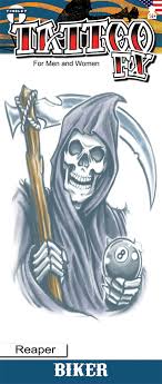 Biker Reaper Tattoo FX
