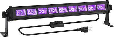 9 Head LED Blacklight Bar
