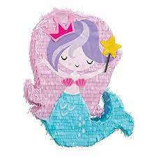 Mermaid w/Wand Piñata - No Returns