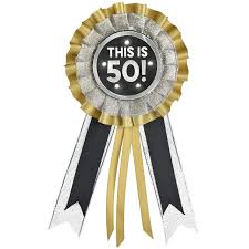 "This is 50" Light Up Ribbon