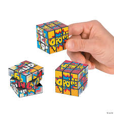 Superhero Action Magic Cubes