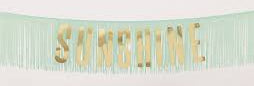 Sunshine Fringe Banner Kit