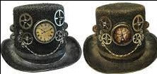 Steam Punk Top Hat with Watch Chain
