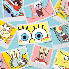 Spongebob Squarepants Luncheon Napkins - 16ct.