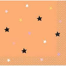 Posh Halloween Beverage Napkin