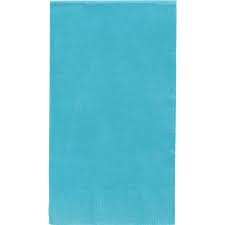 Caribbean Blue Guest Towels - 40ct.