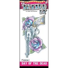 Day of the Dead Pistola Tattoo FX
