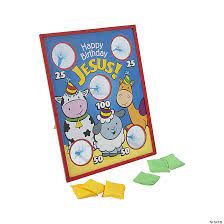 Happy Birthday Jesus Bean Bag Toss