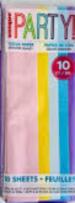 Assorted Pastel Tissue Papers