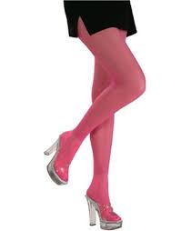 Ladies Pink Glitter Tights