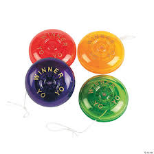 Plastic Winner Yoyos