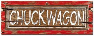 Chuck Wagon Sign Cutout