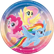 My Little Pony 9" Paper Plates - 8ct.