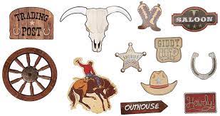 Western Cutout Assortment