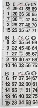 Bingo Paper - 3V 1000pcs.