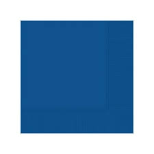 NAPKIN - BRIGHT ROYAL BLUE 100 CT/PKG LUNCHEON