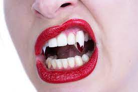 Blood Tip Vampire Fangs