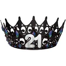 Finally "21" Jeweled Crown