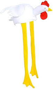White Chicken Hat