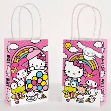 Hello Kitty Favor Bags - 8ct.