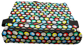 Bingo Ball Print Double Seat Cushion